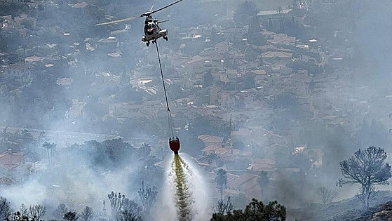 Several properties evacuated and roads closed due to latest wildfire on Costa del Sol