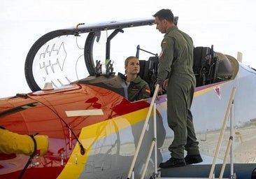 Spain's Princess Leonor lands at air academy to begin her training as military pilot