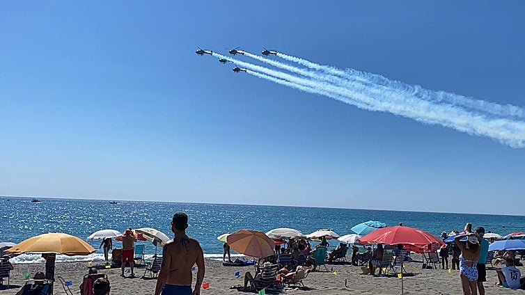 These are some of the aircraft and display teams taking part in the Torre del Mar Air Festival on the Costa del Sol