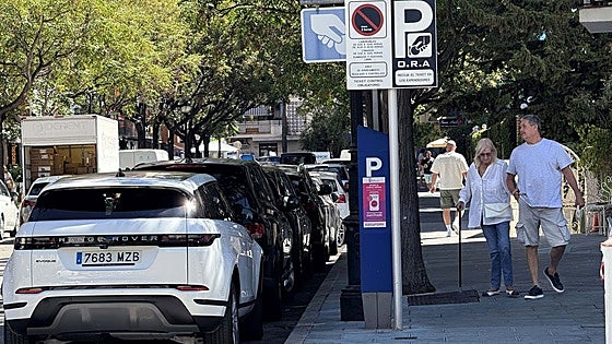 Marbella's new 'blue zone' system will offer real-time availability information to motorists
