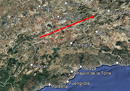 This is the moment an 'impressive fireball' streaked across the skies of southern Spain at the weekend