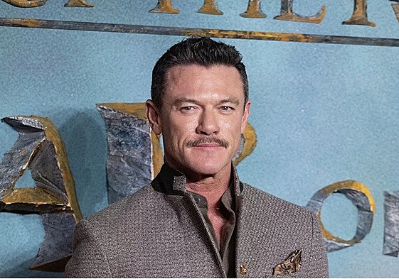 Welsh actor Luke Evans.