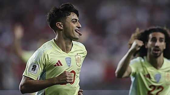 Spain crush Turkey as Mikel Merino's hat-trick lights up World Cup qualifier