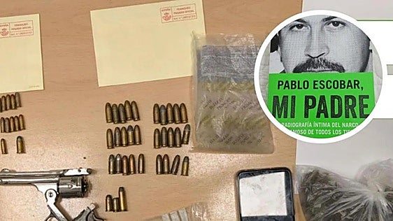 The strange case of young boy in Spain who was caught carrying a revolver, ammunition, drugs and a book about a famous criminal
