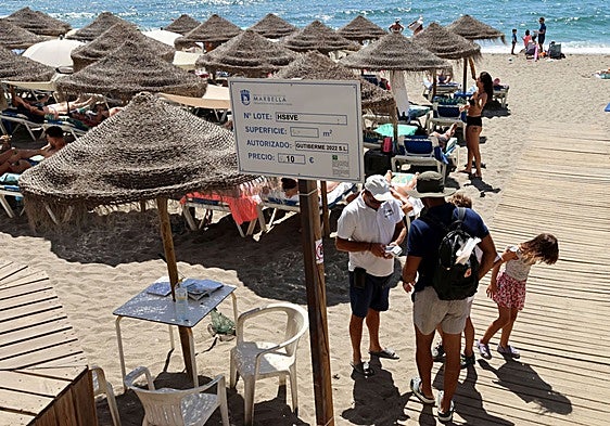 This is how much Marbella's sunbed operators will have to pay the town hall for their pitches on the resort's beaches