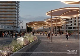 Recreation of the future appearance of La Nogalera, redesigned by the Varba studio.