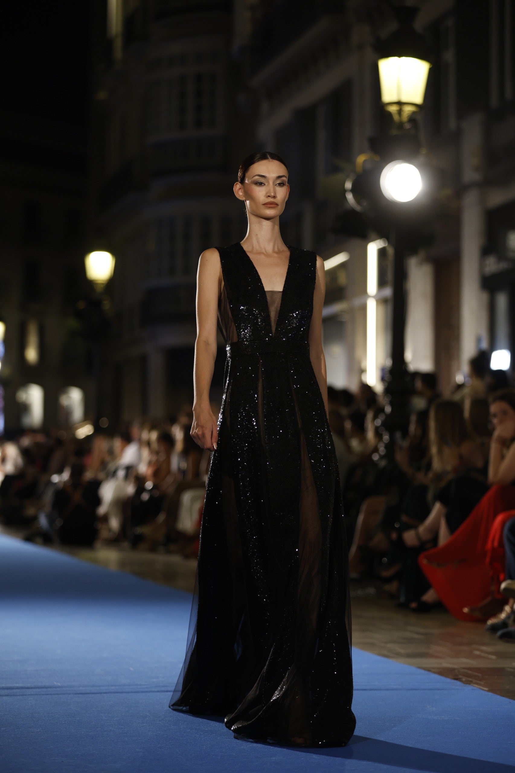 Desfile de Ñz Cañizares en la Pasarela Larios.