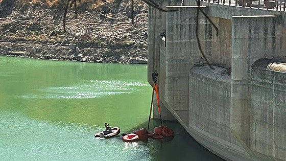 Malaga province reservoir is now safe from risk of flooding after months of work to clear blocked spillway