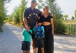 David Alcalde and Laura Casquero are the parents of a seven-year-old autistic boy.