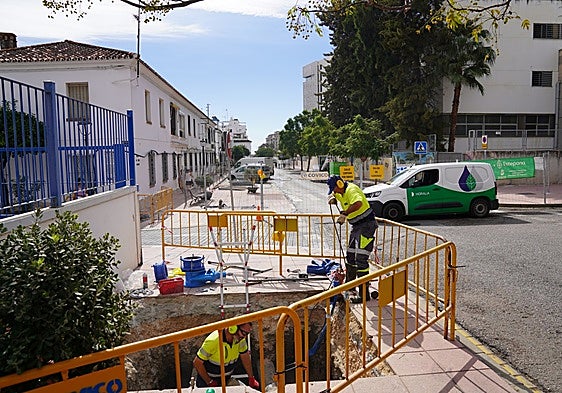 Major renovation work begins on key sewerage system in Estepona