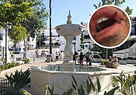 The square where the incident occurred.