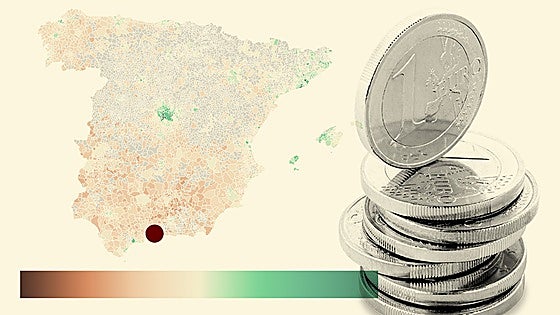 Malaga province is home to the poorest municipality in whole of Spain