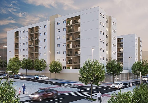 Recreation of Coanfi's VPO project in Distrito Zeta.