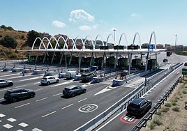 Calahonda toll area on the AP-7 Costa del Sol motorway.