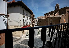 Archive photo of the centre of Calanda