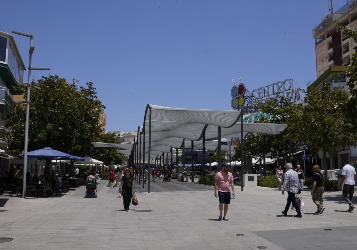 Imagen después - Today, this pedestrianised street is hardly recognisable.