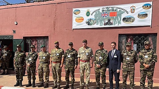 Royal Gibraltar Regiment celebrates 25 years of military cooperation in Morocco
