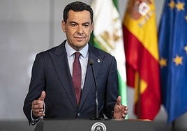 Medical professional examines a mammogram.