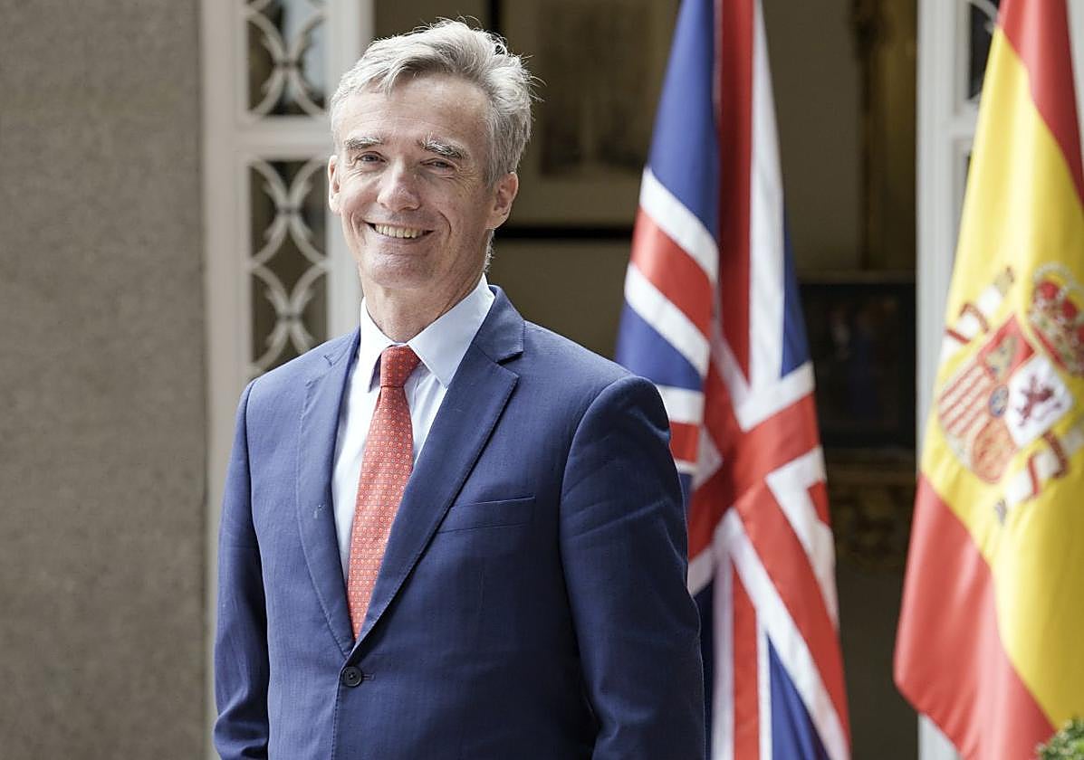 British Ambassador Alex Ellis has been in the role since last September.