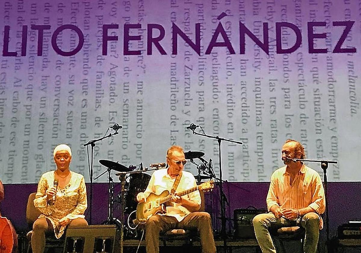 Legendary guitarist José Fernández 'Lito'.