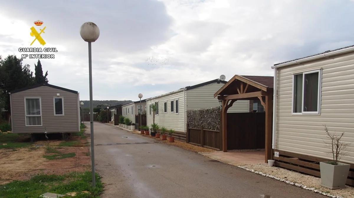 Guardia Civil uncovers illegal mobile home park in area of Spain popular with British residents