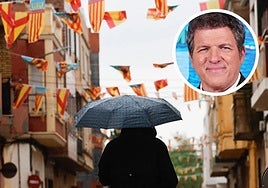 TV weatherman warns these areas of Spain of the arrival of torrential rains following 'Dana' Alice.