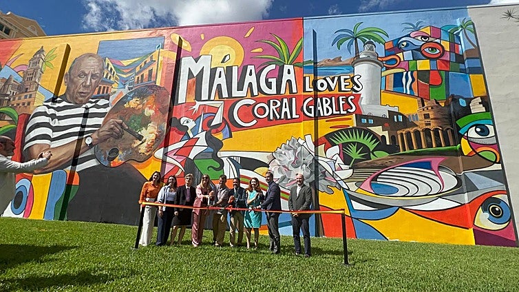 Malaga leaves its mark in Miami thanks to street art project
