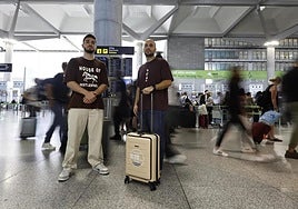 Raúl Moreno and Juanjo Gámez are two engineers from Jaén who live in Malaga but are employed in other cities, both in Spain and abroad.