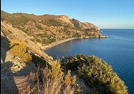 File image of the Maro-Cerro Gordo cliffs.