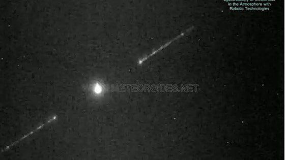 Bright fireball streaks across Malaga and Granada