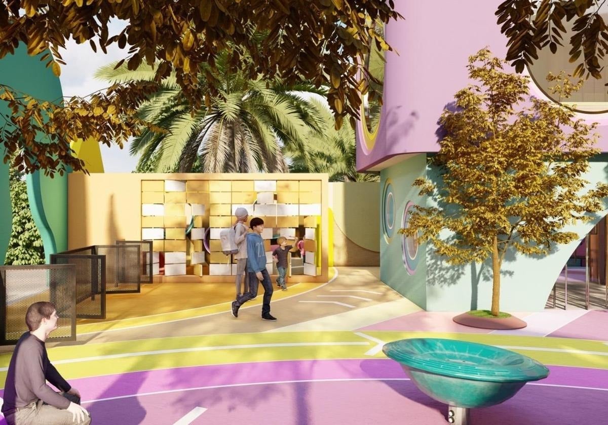 Imagen secundaria 1 - This is what Andalucía's first park designed for children with special educational needs will look like