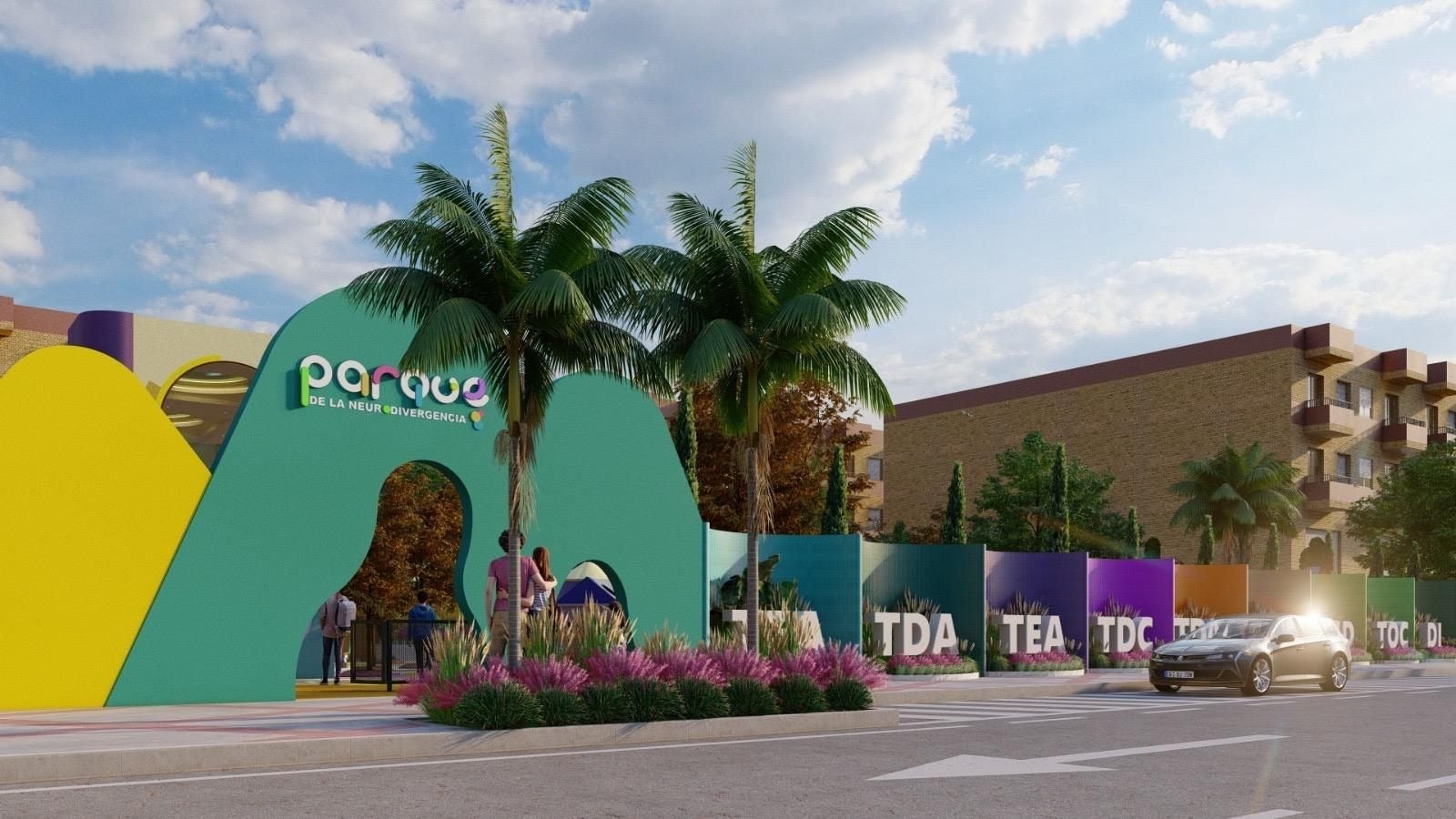 Imagen secundaria 2 - This is what Andalucía's first park designed for children with special educational needs will look like