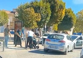 Photo from the driver's arrest.