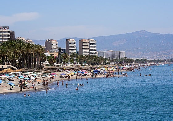 Torremolinos saw an increase in British tourists in September.