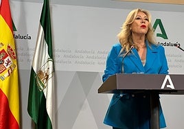 Carolina España, at the presentation of the draft Budget Law for 2026.