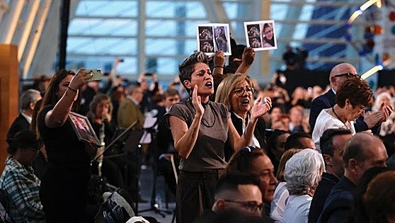 Dana victims' families call for 'truth and justice' amid cries of 'murderer' aimed at Valencia regional president Mazón
