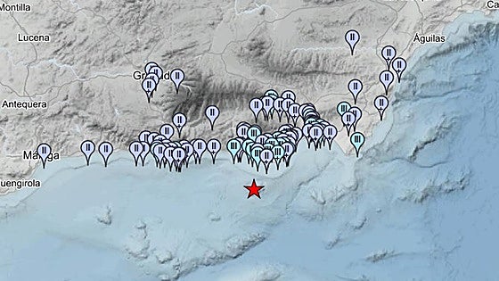 4.2 magnitude earthquake felt in Granada and east of Malaga province