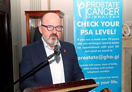 Deputy mayor launches Prostate Cancer Gibraltar's November Walnut Campaign