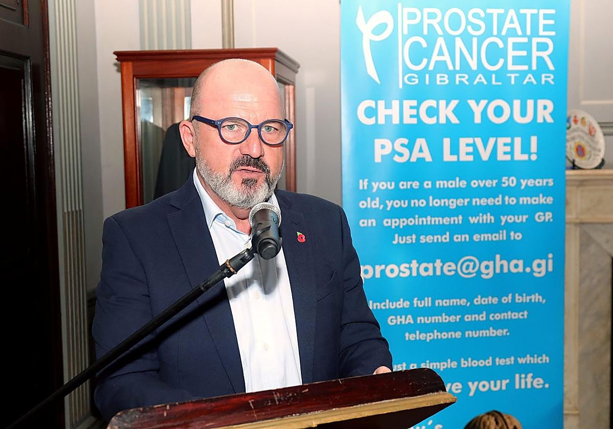 Deputy mayor launches Prostate Cancer Gibraltar's November Walnut Campaign