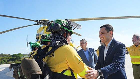 Junta's head highlights effectiveness of Infoca in reducing 80% of wildfires this year to minor outbreaks