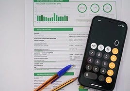 An electricity bill.