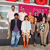 Organisers, participants and collaborators at the presentation of Acro, which will take place in the municipality of Villanueva del Rosario.