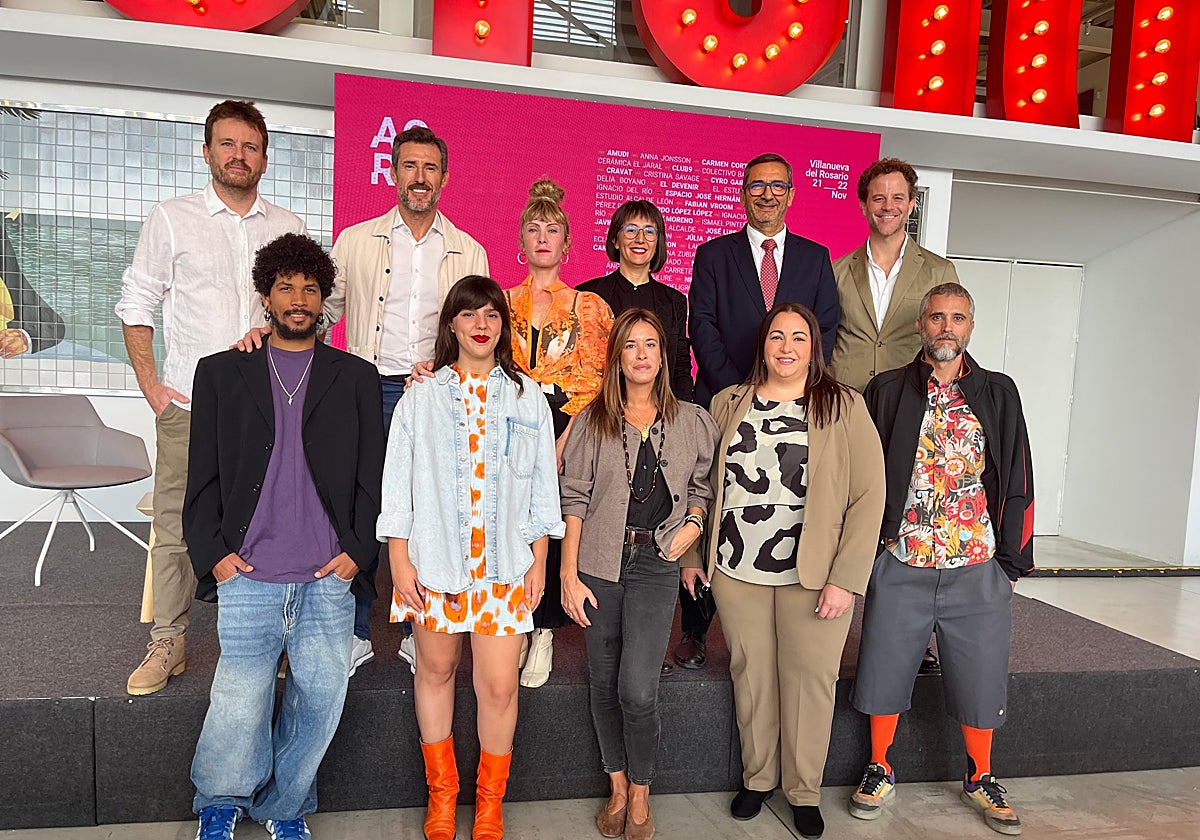 Organisers, participants and collaborators at the Acro launch.