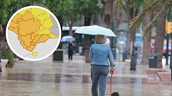 Aemet upgrades weather alert for storms and heavy rain on Costa del Sol to amber