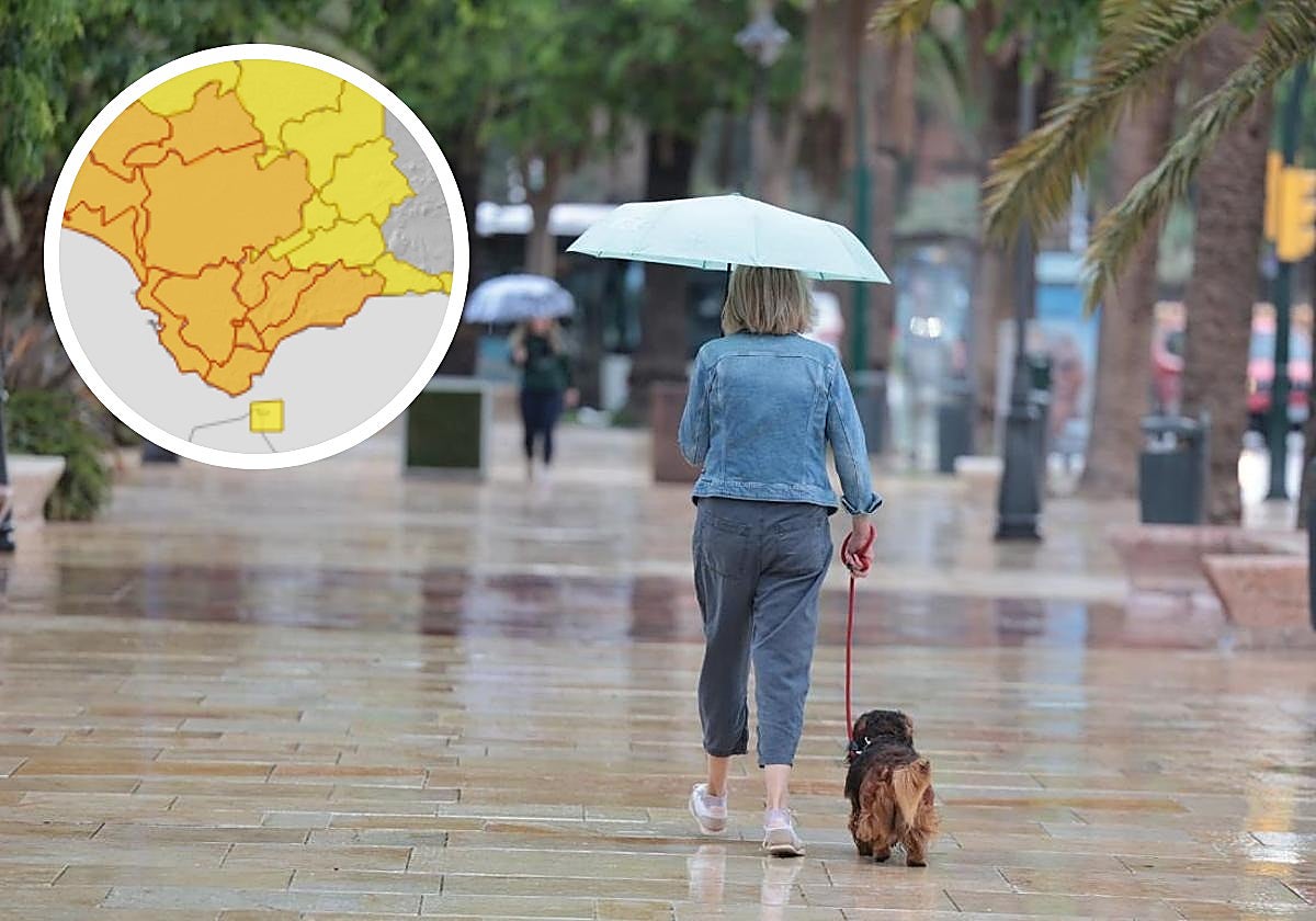 Aemet upgrades weather alert for storms and heavy rain on Costa del Sol to amber