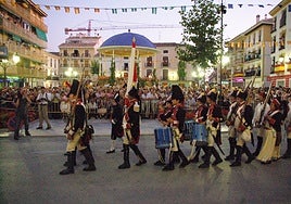 Image from an earlier commemoration of peace with Denmark.