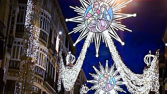 Malaga reveals details of city's new Christmas light and sound show on Calle Larios: this is what it will look like