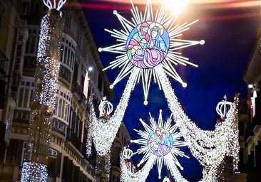 Artist's impression of this year's Christmas show in Calle Larios.