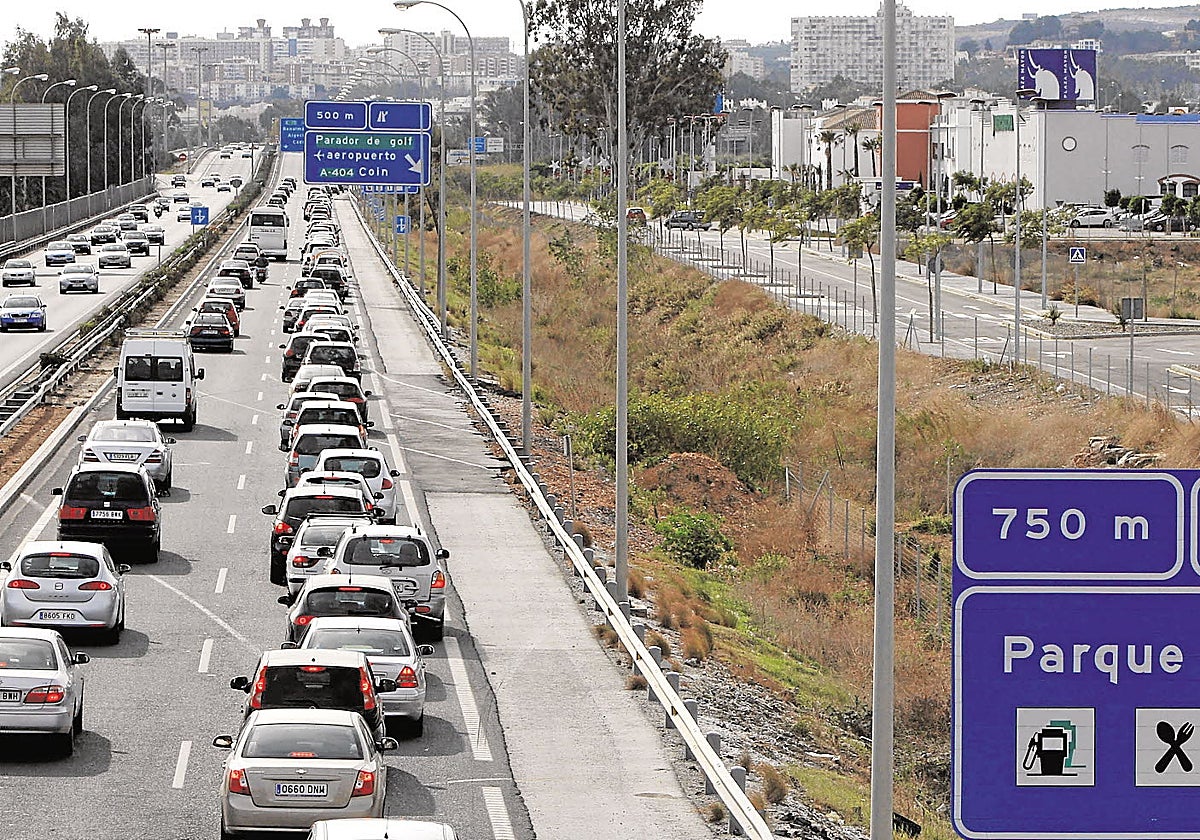 The MA-20 around Malaga capital, one of the noisiest.