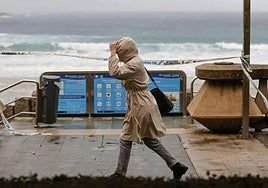 Galicia was under an amber alert due to storm conditions at the weekend.